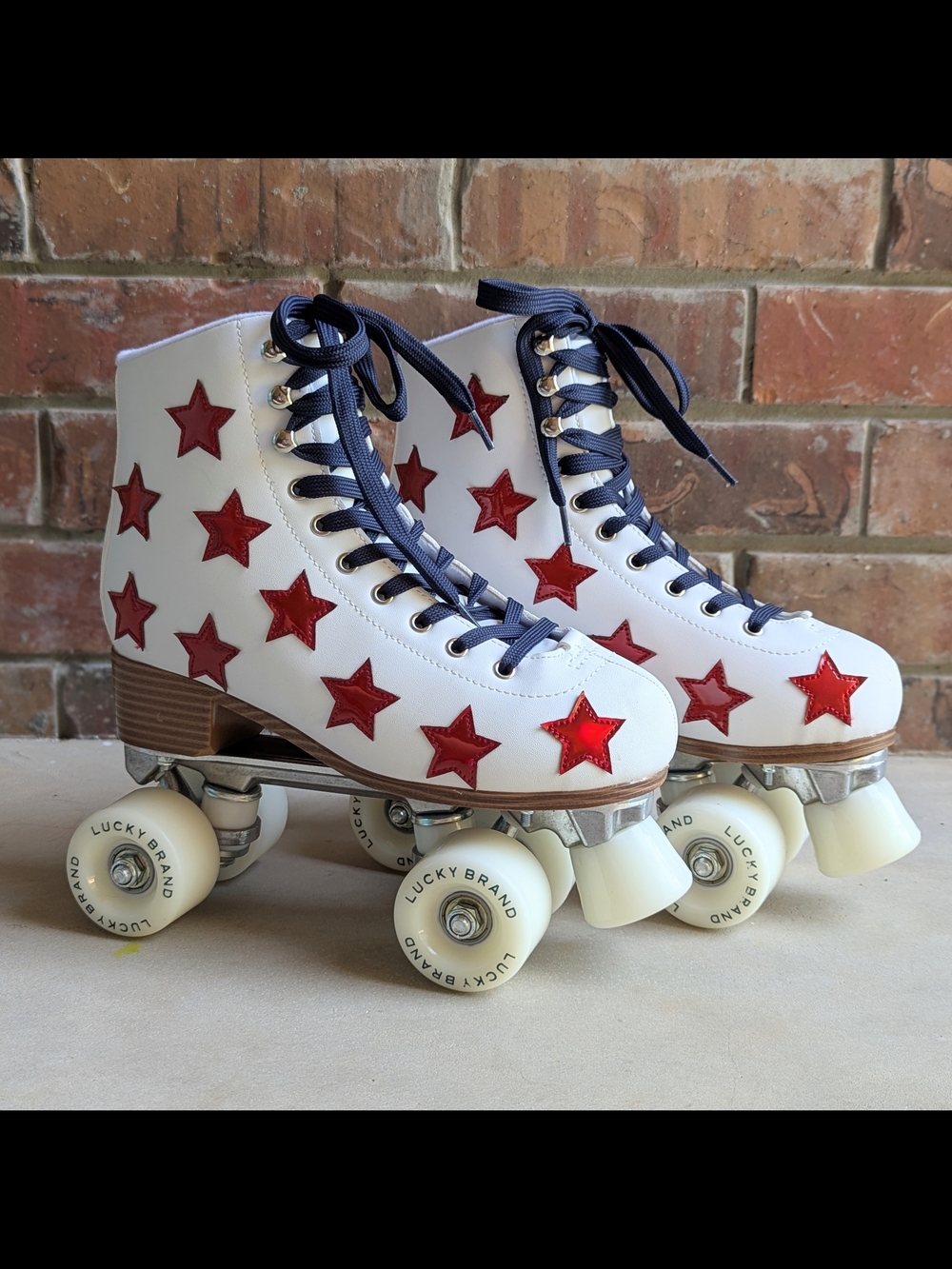 Lucky Brand All Star Patriotic Honor American Quad Roller Skates US 6 UK 5 EU 37